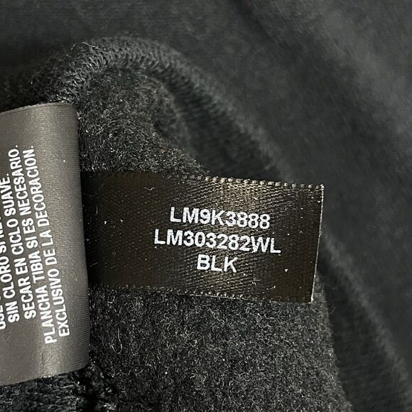 Karl Lagerfeld Sweatshirt Mens Large Black Big Karl Caracter Pullover Hoodie - Picture 10 of 12